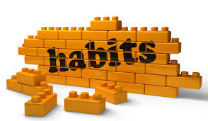 Habit, we form habit and later the habit forms us